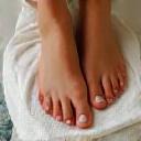 Traitement de pédicure spa relaxant.